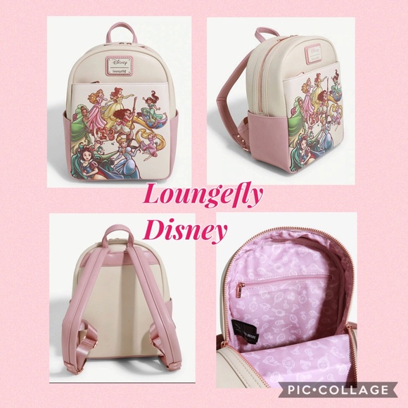 Loungefly Handbags - SOLD OUT Disney Princess Sketch Loungefly Mini Backpack